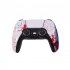 Wireless Joystick Gamepad Ergonomic Grip Controller Compatible For Ps4 ps3 Programmable White