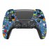 Wireless Joystick Gamepad Ergonomic Grip Controller Compatible For Ps4 ps3 Programmable White