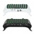 Wireless Keyboard Controller Mini Chat Pad Message Game Keyboard Keypad Built In Speaker Black
