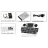 Wireless Keyboard  Game Controller and Touch Pad connects via USB dongle to interact with your computer or android TV box