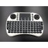 Wireless Keyboard Mini 2 4Ghz Wireless Mini Keyboard with Touchpad for PC Android Smart TV BOX KY White battery