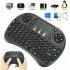 Wireless Keyboard Mini 2 4Ghz Wireless Mini Keyboard with Touchpad for PC Android Smart TV BOX KY Russian backlight