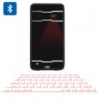 Wireless Laser Projection Keyboard With Mouse comes with a built in Bluetooth speaker and battery and is compatible with Android  IOS and Windows devices 