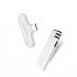 Wireless Lavalier Microphone Intelligent Noise Reduction Hd Audio Video Recording Mini Collar Clip Mic Black
