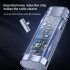 Wireless Lavalier Microphone Intelligent Noise Reduction Hd Audio Video Recording Mini Collar Clip Mic Black
