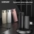 Wireless Lavalier Microphone Intelligent Noise Reduction Hd Audio Video Recording Mini Collar Clip Mic Black