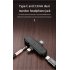 Wireless Lavalier Microphone Noise Canceling Audio Video Recording Live Gaming Mic with Charging Case Black