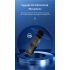 Wireless Lavalier Microphone Noise Canceling Audio Video Recording Live Gaming Mic with Charging Case Black