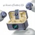 Wireless Lavalier Microphone 1 To 2 Lapel Intelligent Noise Reduction Lavalier Microphones For Video Interview Recording type C interface