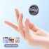Wireless Lavalier Microphone 1 To 2 Lapel Intelligent Noise Reduction Lavalier Microphones For Video Interview Recording type C interface