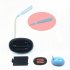 Wireless Led Desk  Lamp Battery Powered 360 Degree Rotation Height Adjustable Flexible Tube Soft Lighting Book Reading Light Green