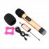 Wireless Mic Handheld Vocal Microphone with Receiver Audio Cable USB Charger Microphones
