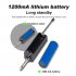 Wireless Microphone Kit with Rechargeable Lithium Battery Receiver for Karaoke Party Home Meeting Performance W68 1 to 1