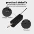 Wireless Microphone Kit with Rechargeable Lithium Battery Receiver for Karaoke Party Home Meeting Performance W68 1 to 2