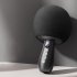 Wireless Microphone Portable Noise Reduction Mic with Intelligent Power Digital Display DSP Reverb Technology Black