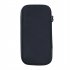 Wireless Microphone Storage Bag Portable Hard EVA Case Carrying Bag For Travelling Camping Business Trip black