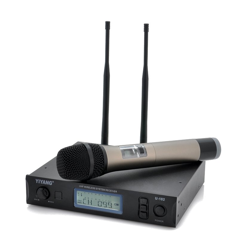 UHF Wireless Microphone Set w/ DPC