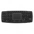 Wireless Mini Keyboard   Touchpad with backlit keys and laser pointer replaces your keyboard and mouse with one multifunctional controller 