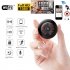 Wireless Mini WiFi IP Camera HD 1080P Smart Home Security Camera Night Vision Video Camcorders for iPhone Android Phone iPad PC Infrared version  EU plug 