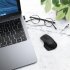 Wireless Mouse 4800DPI 2 4GHz Wireless Mouse Ergonomic Gaming Mouse Silent Click Cordless Mice High Precision For PC Laptop black