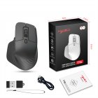 Wireless Mouse 4800DPI 2.4GHz Wireless Mouse Ergonomic Gaming Mouse Silent Click Cordless Mice High Precision For PC Laptop black