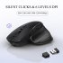 Wireless Mouse 4800DPI 2 4GHz Wireless Mouse Ergonomic Gaming Mouse Silent Click Cordless Mice High Precision For PC Laptop black