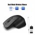 Wireless Mouse 4800DPI 2 4GHz Wireless Mouse Ergonomic Gaming Mouse Silent Click Cordless Mice High Precision For PC Laptop black