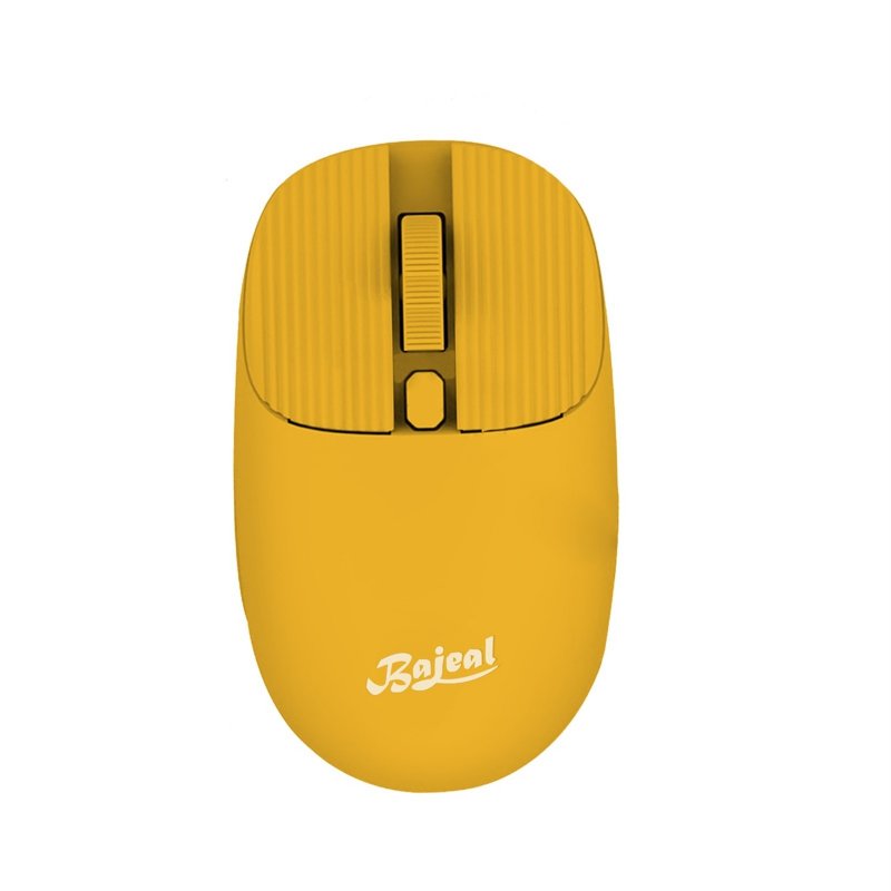Wireless  Mouse Ergonomic Computer Mouse Pc Optical Mouse With Usb Receiver 3 Buttons 2.4ghz Wireless Mice yellow