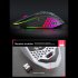 Wireless Mouse  Lighting Ergonomic Wireless Mouse  2 4GHz USB Cordless Mouse  1600DPI 500MAH Rechargeable Wireless Mouse For Computer Laptop PC black