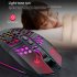 Wireless Mouse  Lighting Ergonomic Wireless Mouse  2 4GHz USB Cordless Mouse  1600DPI 500MAH Rechargeable Wireless Mouse For Computer Laptop PC black