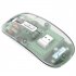 Wireless Mouse Rechargeable Three Mode Mouse 4 Adjustable DPI Optical Computer Mice For Laptop Desktop Tablet green