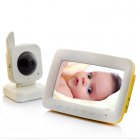 Wireless Nightvision Baby Monitor with VOX Two Way Audio and 7 Inch Large Screen  watch  listen and talk to your baby