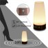 Wireless PIR Motion Sensor LED Night Light Battery Operated Table Lamp Smart Bedside Lamp For Home Decor Bedroom Bathroom square