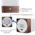 Wireless PIR Motion Sensor LED Night Light Battery Operated Table Lamp Smart Bedside Lamp For Home Decor Bedroom Bathroom square