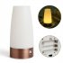 Wireless PIR Motion Sensor LED Night Light Battery Operated Table Lamp Smart Bedside Lamp For Home Decor Bedroom Bathroom square