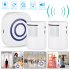 Wireless Plug in Receiver Motion Sensor Alarm Home Security Doorbell Alarm System For Driveways Sidewalks US plug