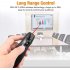 Wireless Presenter Remote R400 2 4ghz Usb Presentation Clicker Page Ppt Controller With Red Light Point black