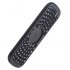 Wireless QWERTY Keyboard with Touchpad  10m Range  Ergonomic Design and more   Control your Android TV box  PC or laptop in an easy way