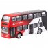 Wireless Remote Control Bus with Light Simulation Electric Large Double decker Bus Red Double Decker Bus