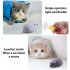 Wireless Remote Control Rat Toy Simulation Infrared Electronic Mouse Model for Cat Dog Scary Trick Toys White