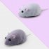 Wireless Remote Control Rat Toy Simulation Infrared Electronic Mouse Model for Cat Dog Scary Trick Toys Gray