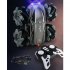 Wireless Remote  Control  Stunt  Car Lateral Drifting Light emitting Electric Remote Control Car Toy Black