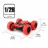Wireless Remote Control Electric Rechargeable Stunt Car Toy Red