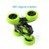 Wireless Remote Control Electric Rechargeable Stunt Car Toy Green