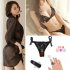 Wireless Remote Control Vibrating Panties Vibrator Sex toys for Women Couples LS black