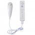 Wireless Remote Controller   Nunchuck with Silicone Case Accessories for Nintendo Wii Game Console Blue