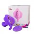 Wireless Remote control G point Clitoris Stimulation Massager Underpants 10 Speed Vibrator with fake Penis Pink