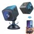 Wireless Security Camera HD 1080P Wifi Remote Cam Two way Intercom Infrared Night Vision Home Camcorder Black