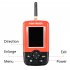 Wireless Sonar Sensor Portable Smart Fish Finder 100M Depth Range Sound Finder Selectable Test Sensitivity black