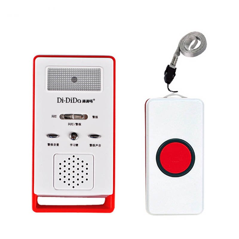 Wireless  Sos  Emergency  Dialer  Alarm  System  Kits Elderly Pager Home Safety Bell Home Care Love Pager as picture show